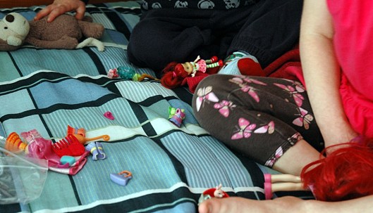 May 24 - top bunk playtime