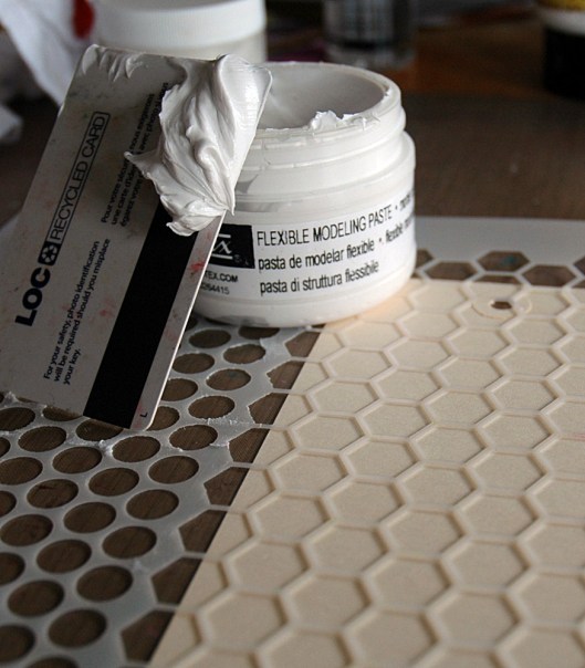 Stencils Part 4 - flexible modeling paste