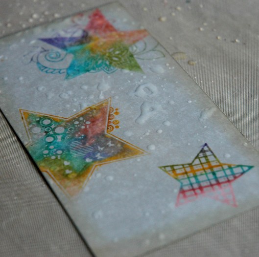 Distress Marker Resist - spritz&flick water