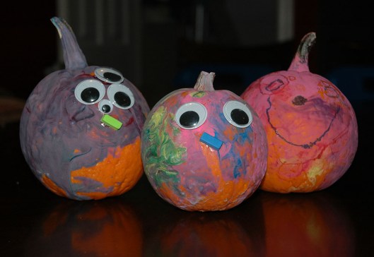 right now - pumpkins