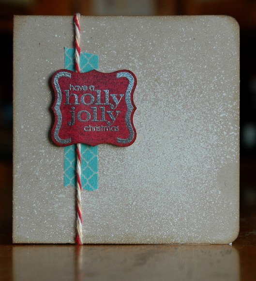 holly jolly card
