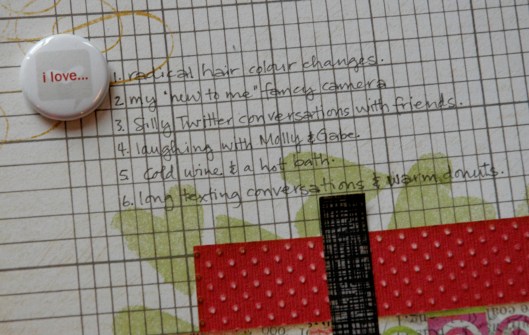 My favourite - journaling