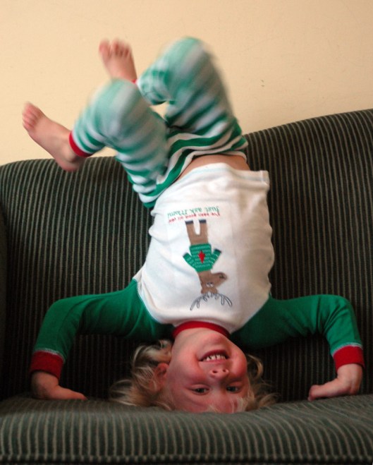 Still loving being upside down