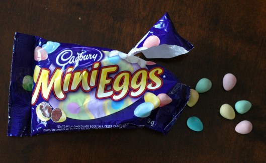 mini eggs