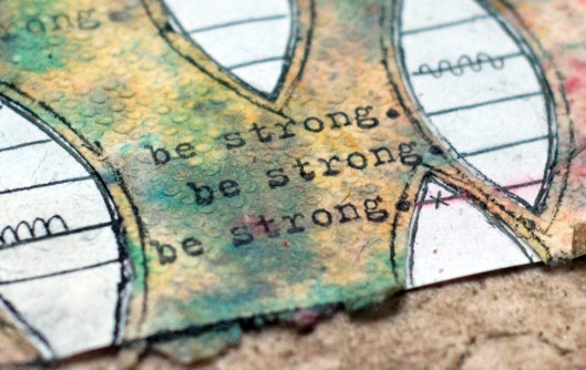be strong - words