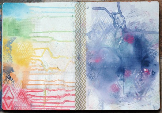 Distress Paint Resist