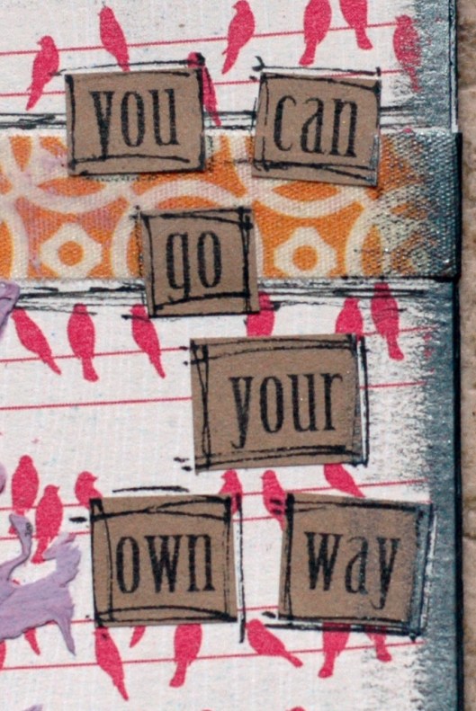 go your own way - words