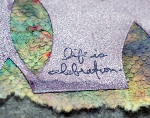 life is celebration - words