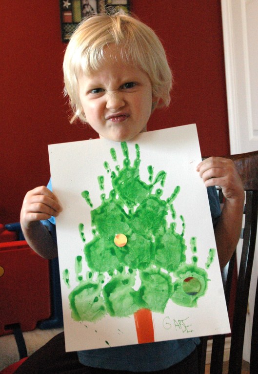 advent tree - finished