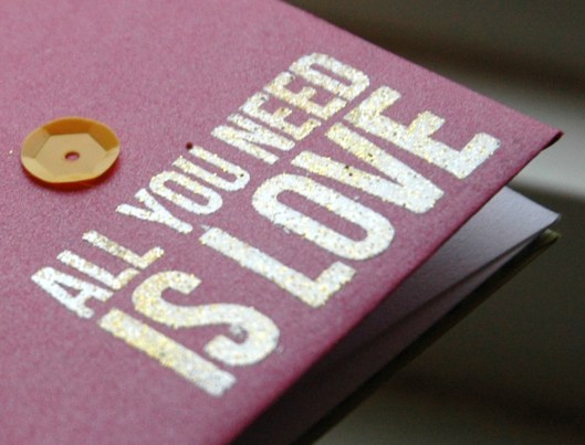 all you need is love - shine