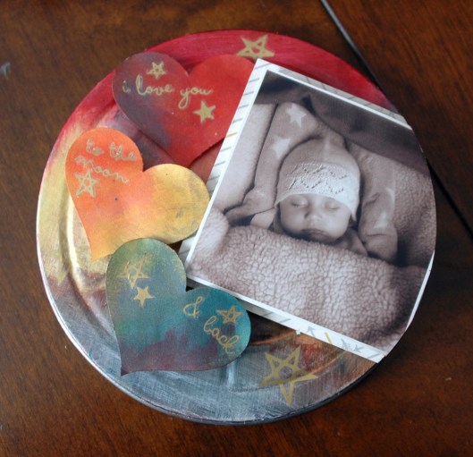 assemblage clock inside