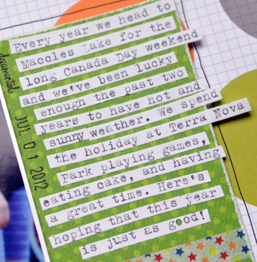 canada day journaling