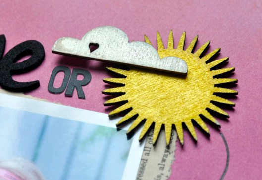 sunshine or storm cloud sun