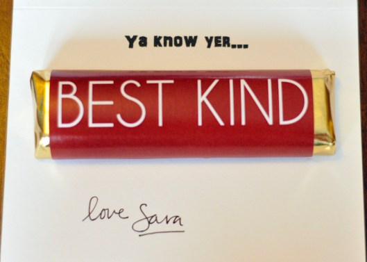 valentine's cards inside