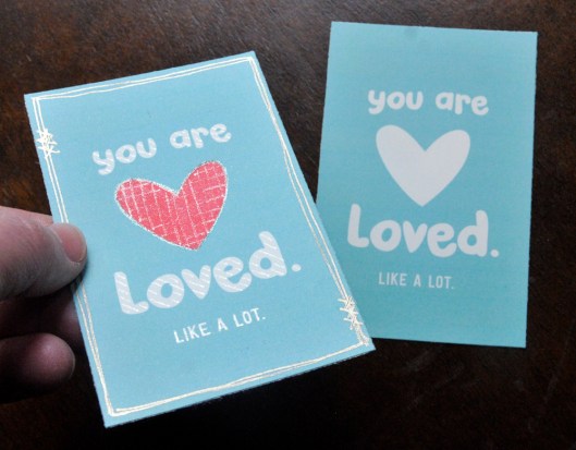 lunch box notes - blue