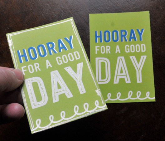 lunch box notes - green