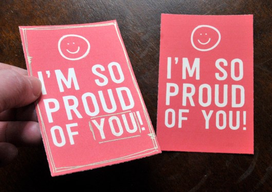 lunch box notes - red